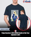 Paige Bueckers 2025 WNBA Rookie of the Year signature shirt