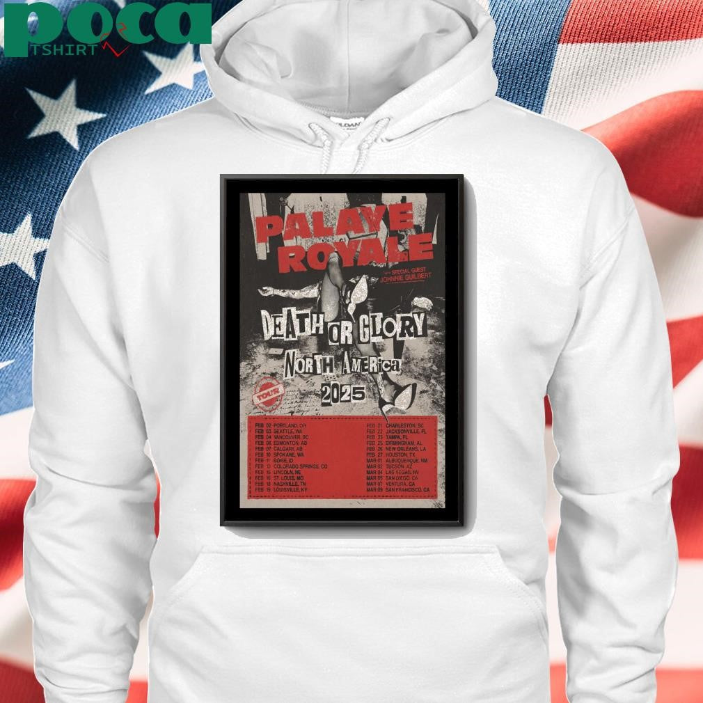 Palaye Royale Death Or Glory World Tour 2025 Poster shirt