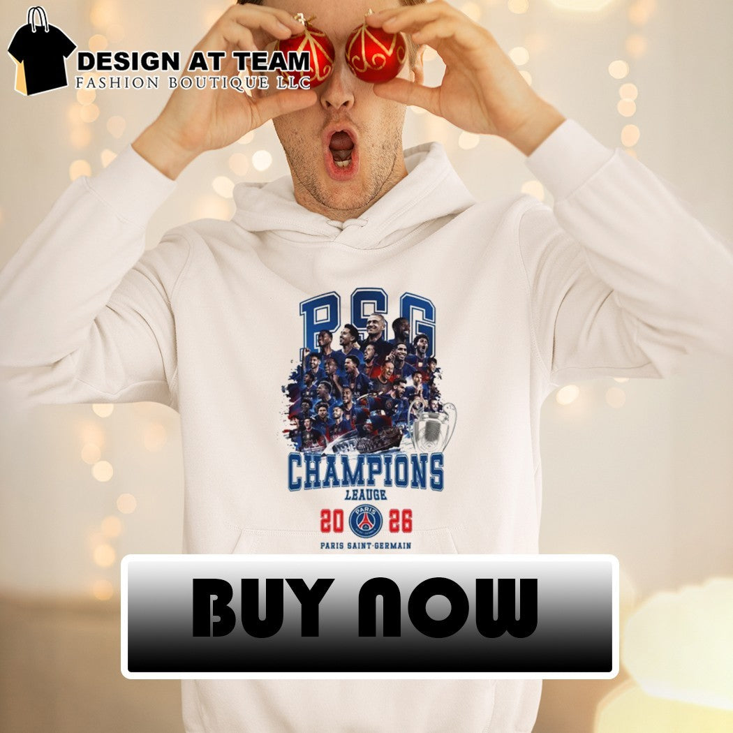 Paris Saint Germain Champions League Winners PSG 2026 shirt