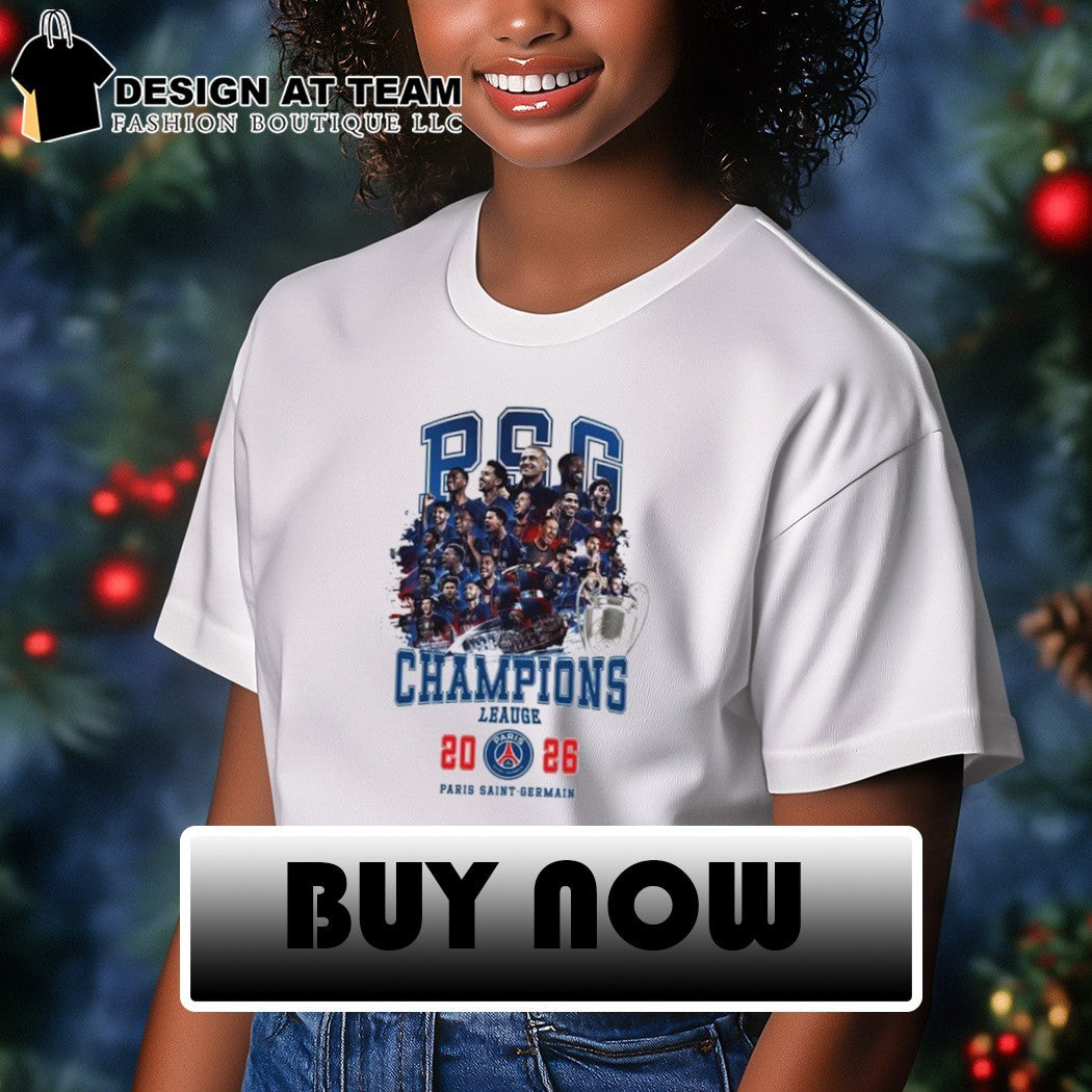 Paris Saint Germain Champions League Winners PSG 2026 shirt