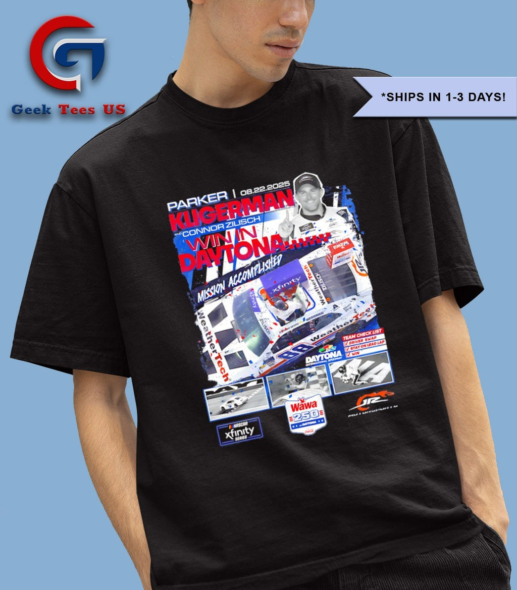 Parker Kligerman and Connor Zilisch NASCAR Xfinity Series Wawa 250 Powered shirt