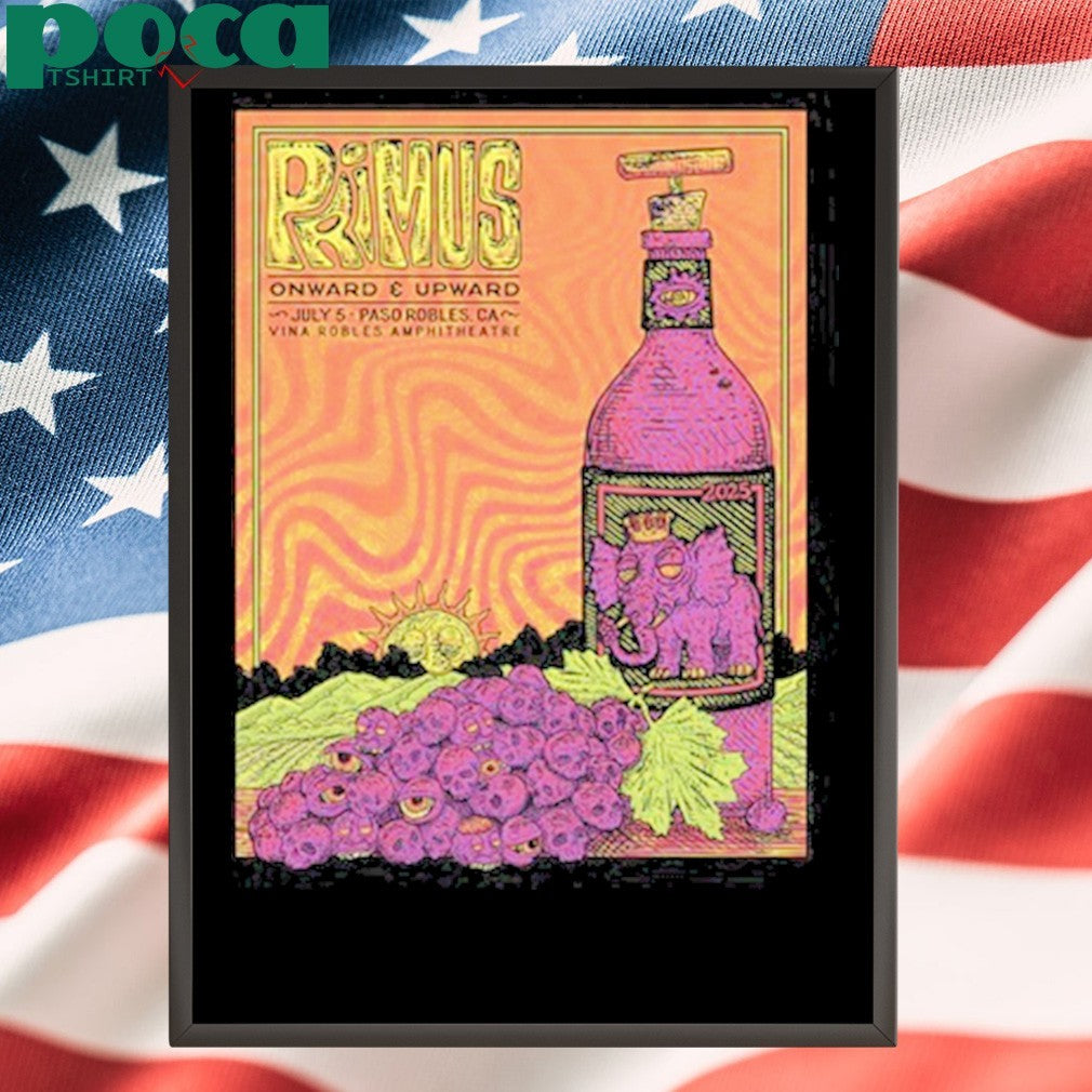 Paso Robles, CA July 05 2025 Live Primus Shirt