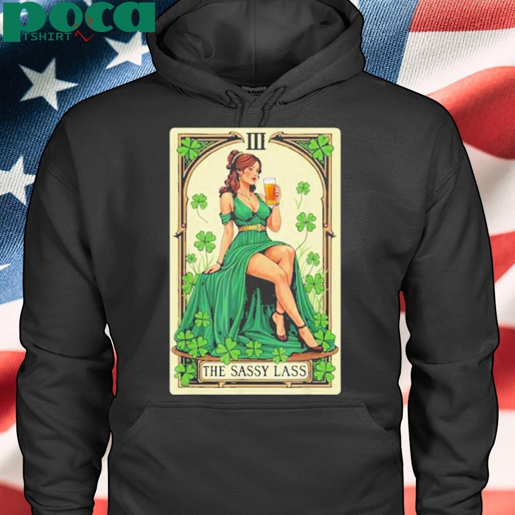 Patrick’s Day The Sassy Lass Tarot Card Unisex T Shirt