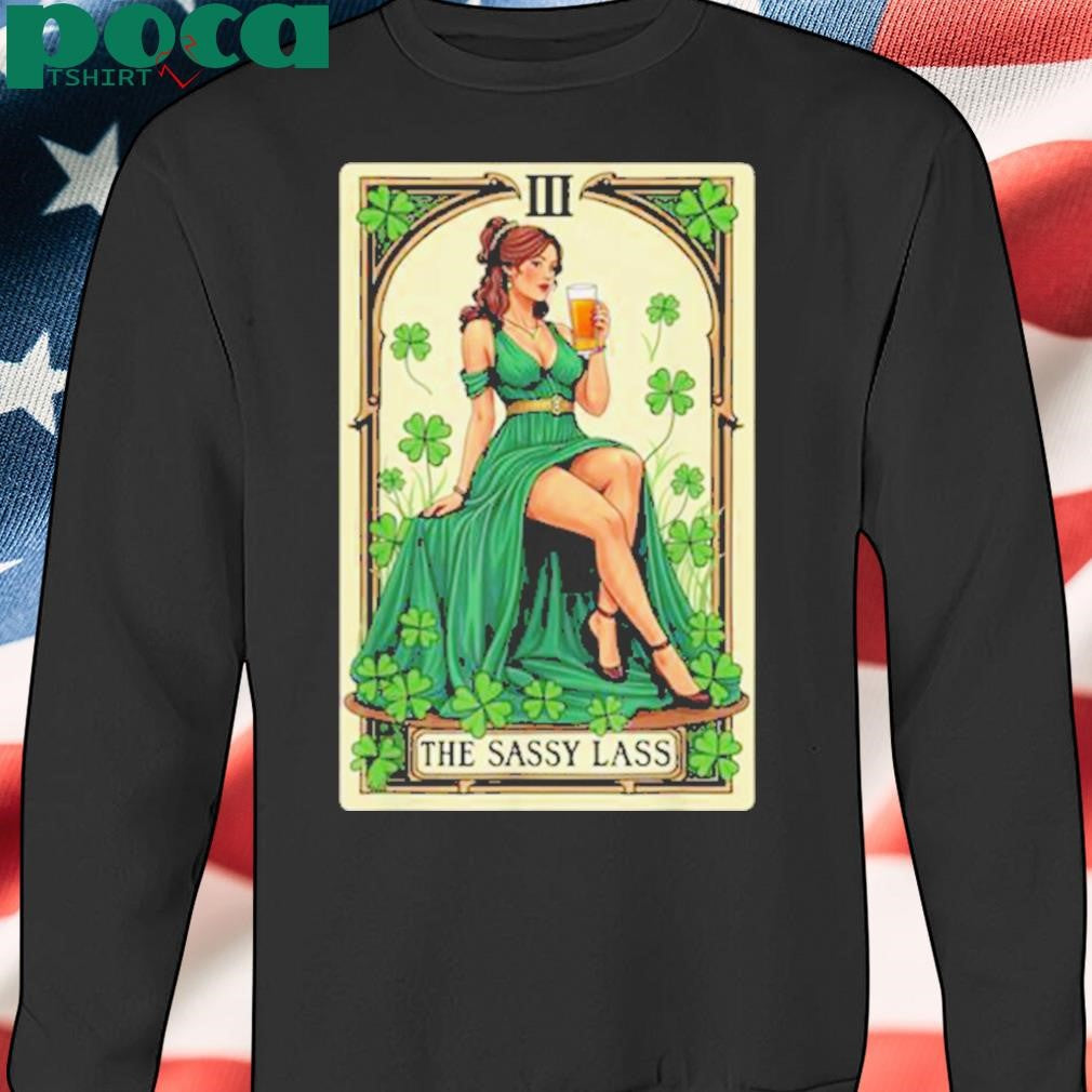 Patrick’s Day The Sassy Lass Tarot Card Unisex T Shirt