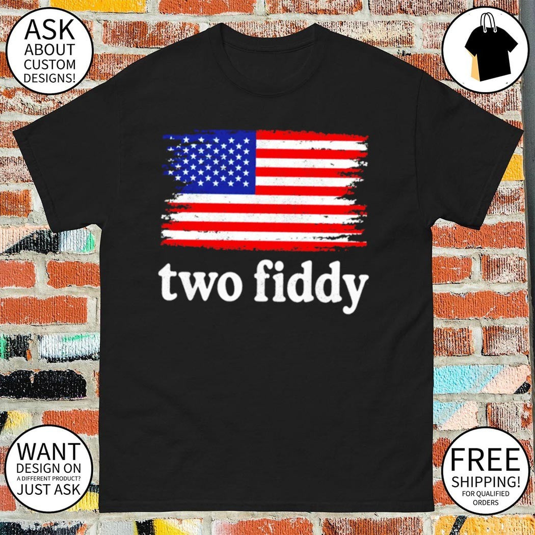Patriotic American flag 250 USA two fiddy shirt