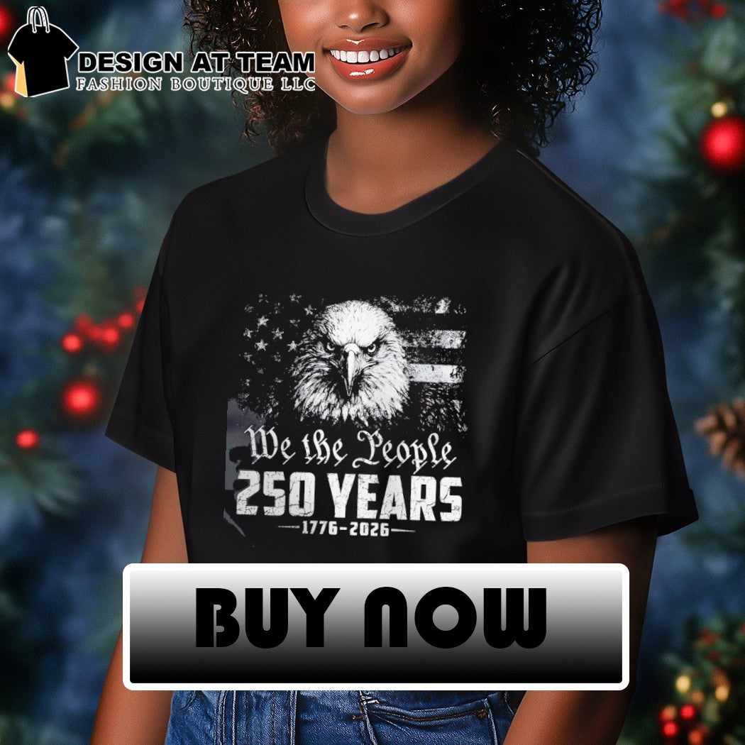 Patriotic Eagle 250th Anniversary 4th of July Celebrate America shirt