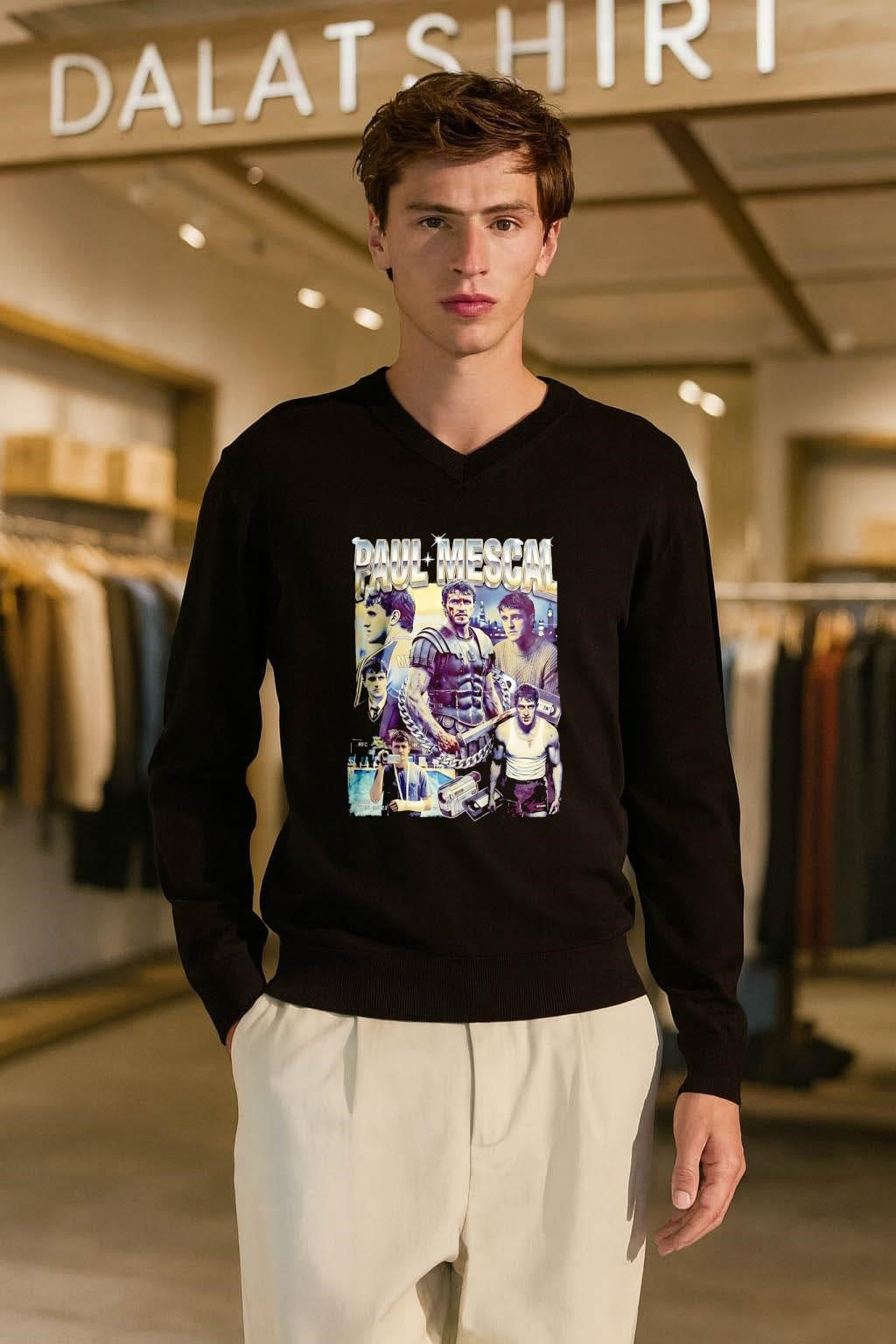 Paul Mescal Gladiator Aftersun Actor Film shirt