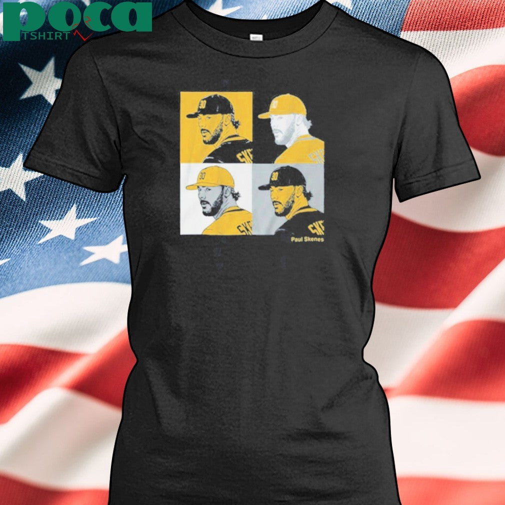 Paul Skenes Collage Panels Pittsburgh Pirates Rising Ace 2025 shirt