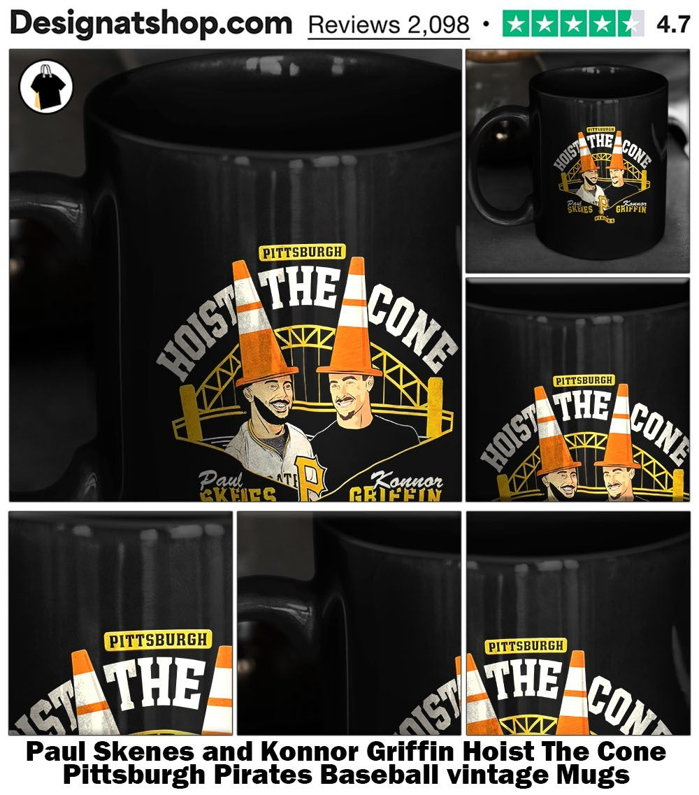 Paul Skenes and Konnor Griffin Hoist The Cone Pittsburgh Pirates Baseball vintage shirt