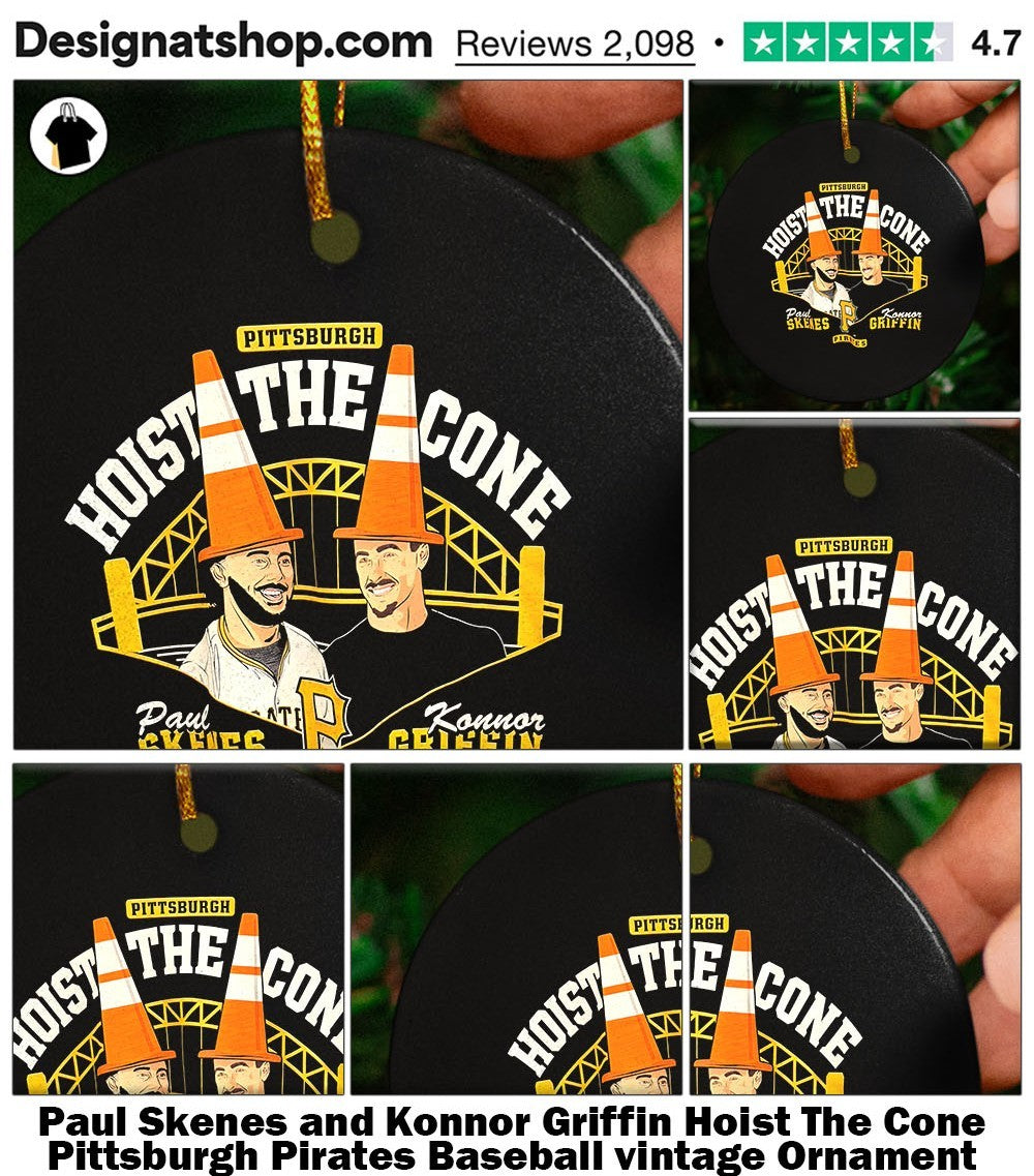Paul Skenes and Konnor Griffin Hoist The Cone Pittsburgh Pirates Baseball vintage shirt
