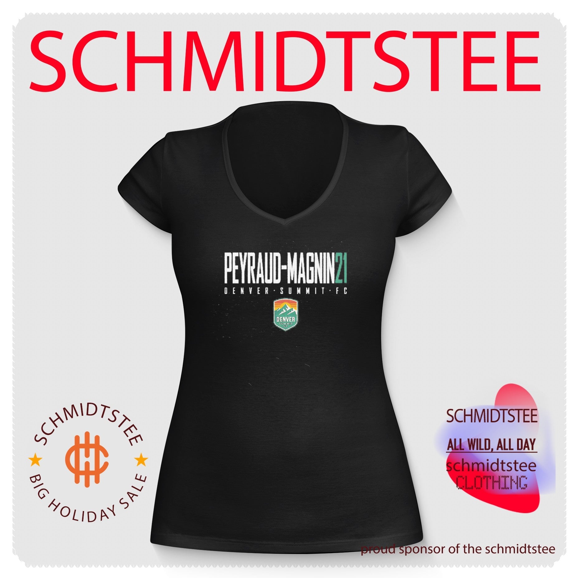 Pauline Peyraud-Magnin Denver Summit FC shirt