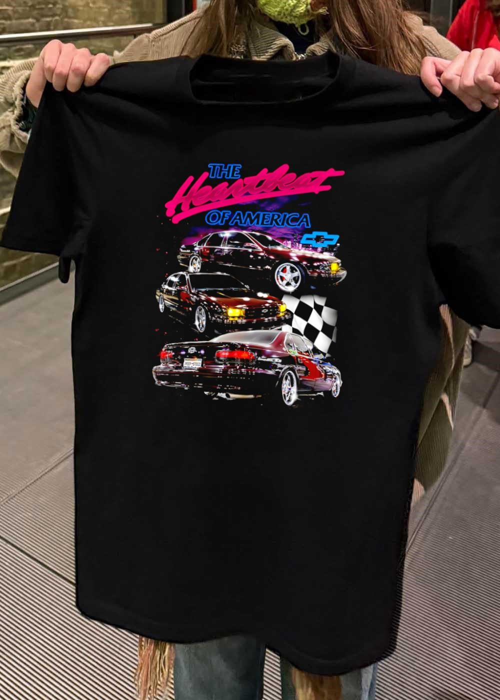 Peep Steez Chevrolet Impala SS The Heartbeat of America shirt