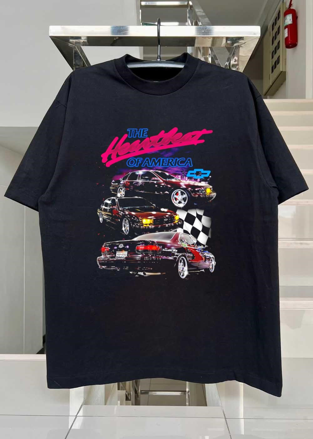 Peep Steez Chevrolet Impala SS The Heartbeat of America shirt