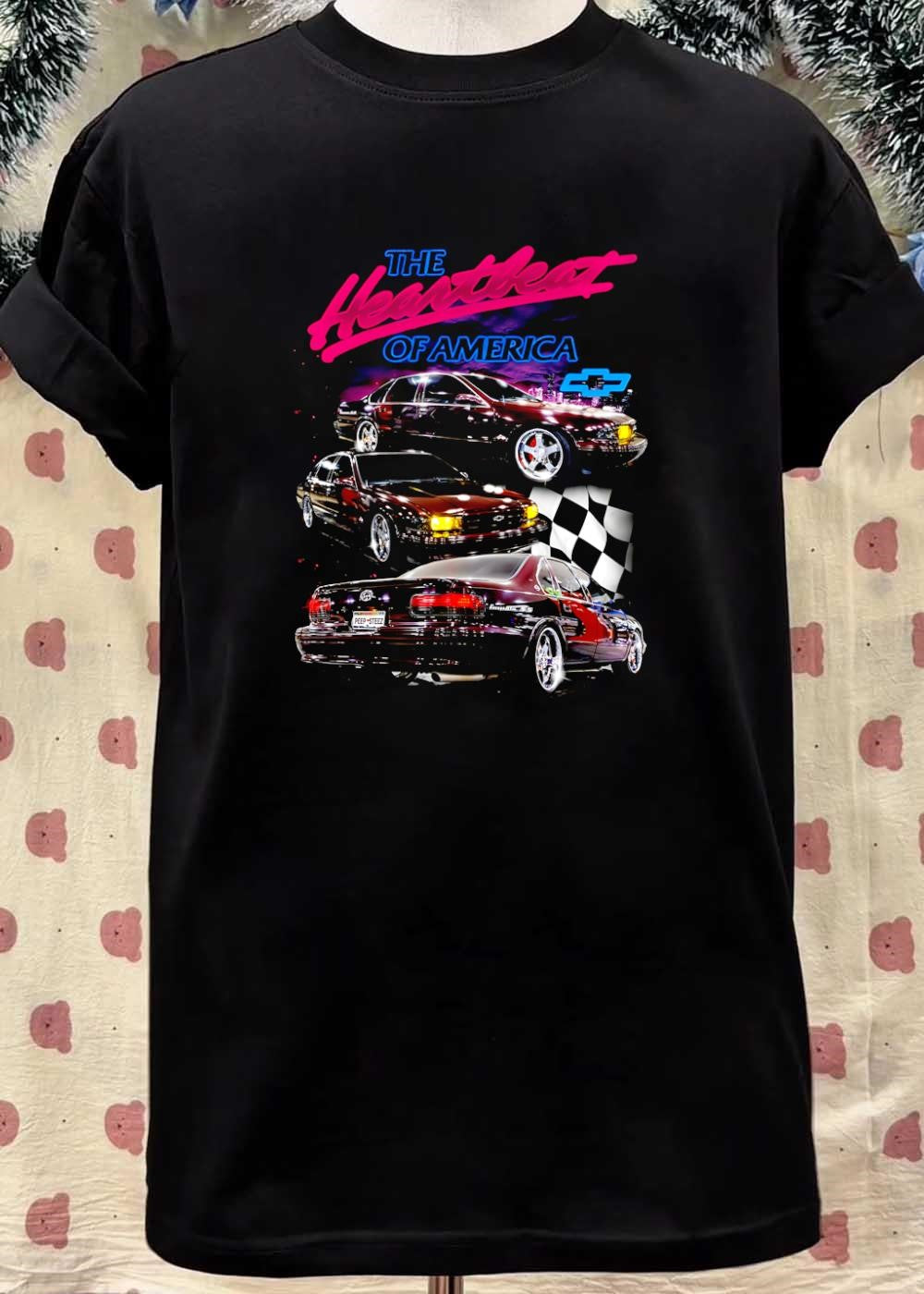 Peep Steez Chevrolet Impala SS The Heartbeat of America shirt