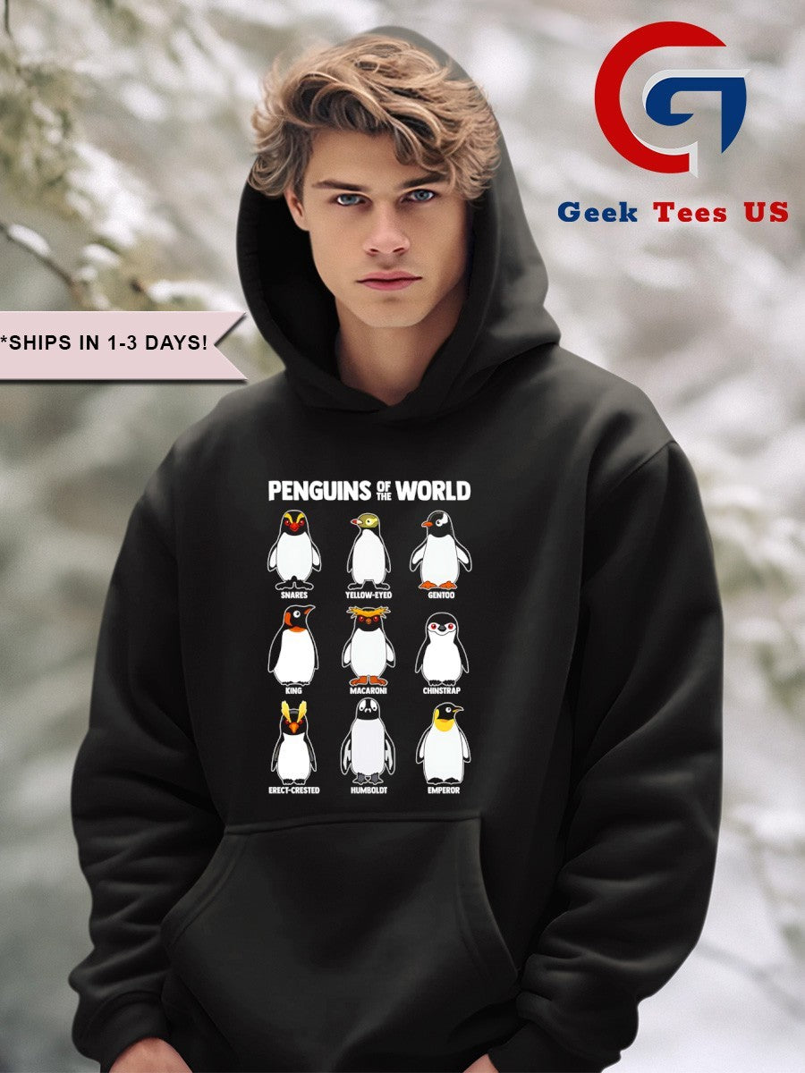 Penguins of the World shirt