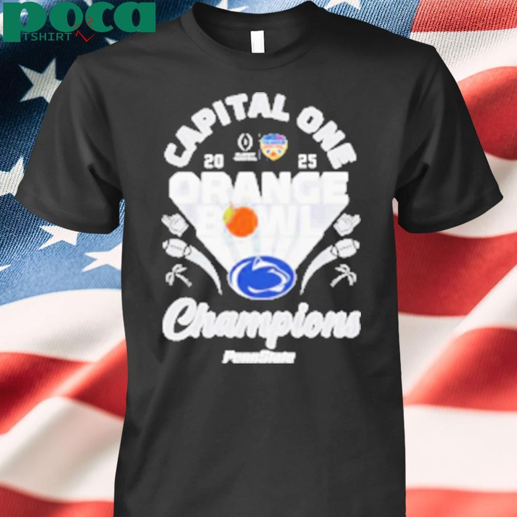 Penn State Nittany Lions 2025 Orange Bowl Champions T-Shirt