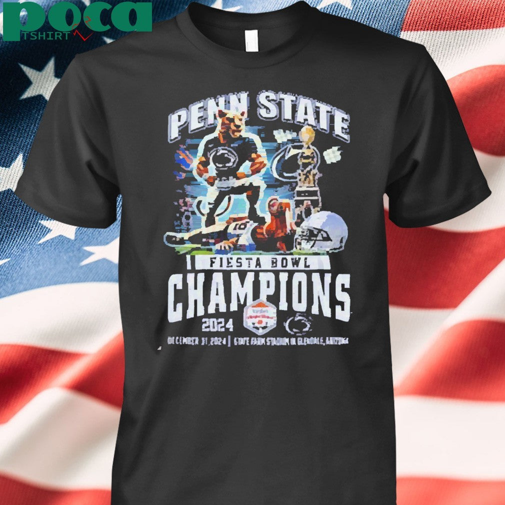 Penn State Nittany Lions Fiesta Bowl Champions 2025 Shirt