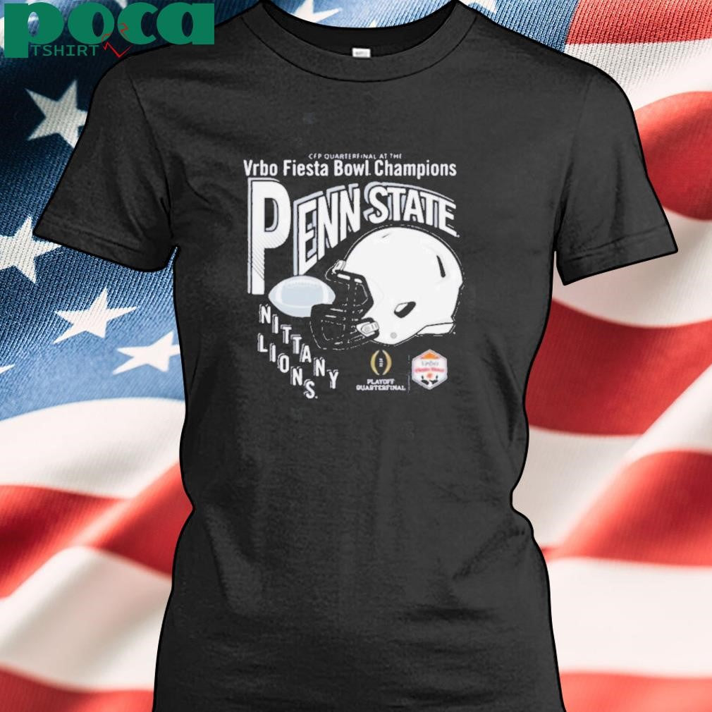 Penn State Nittany Lions Football 2025 Vrbo Fiesta Bowl Champions Helmet Shirt