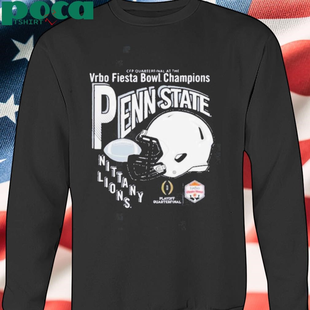 Penn State Nittany Lions Football 2025 Vrbo Fiesta Bowl Champions Helmet Shirt