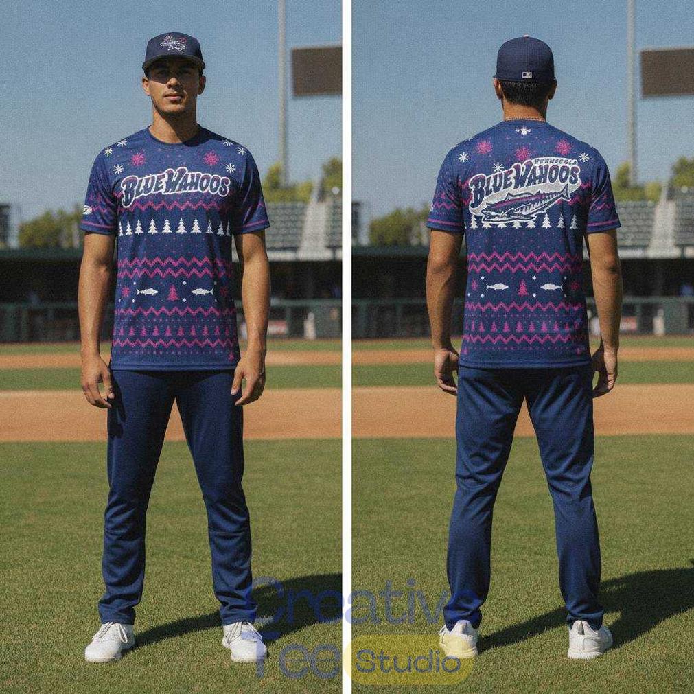 Pensacola Blue Wahoos Half Way To Holiday Night 2026 Shirt