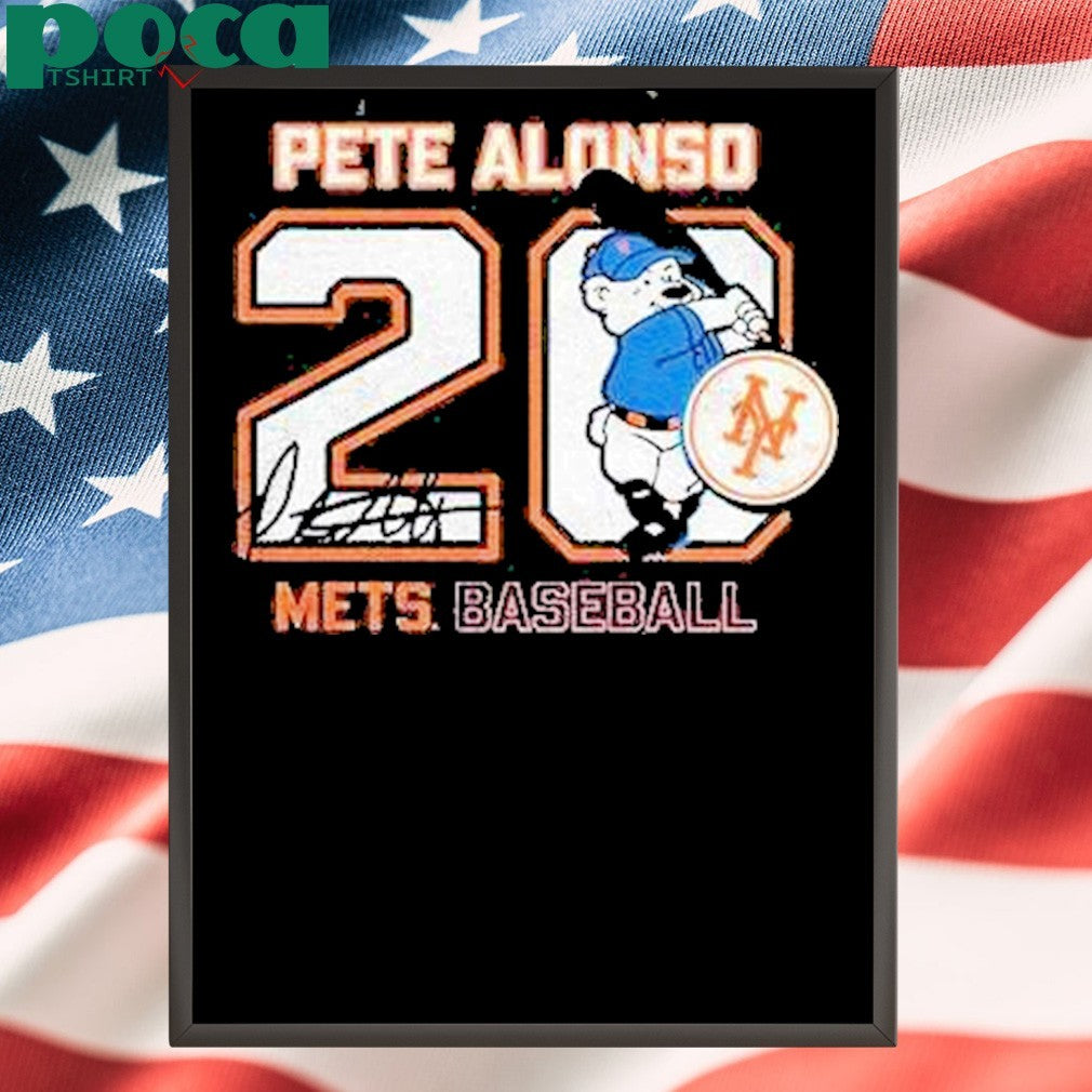 Pete Alonso New York Mets Nba Basketball Number Nickname Shirt