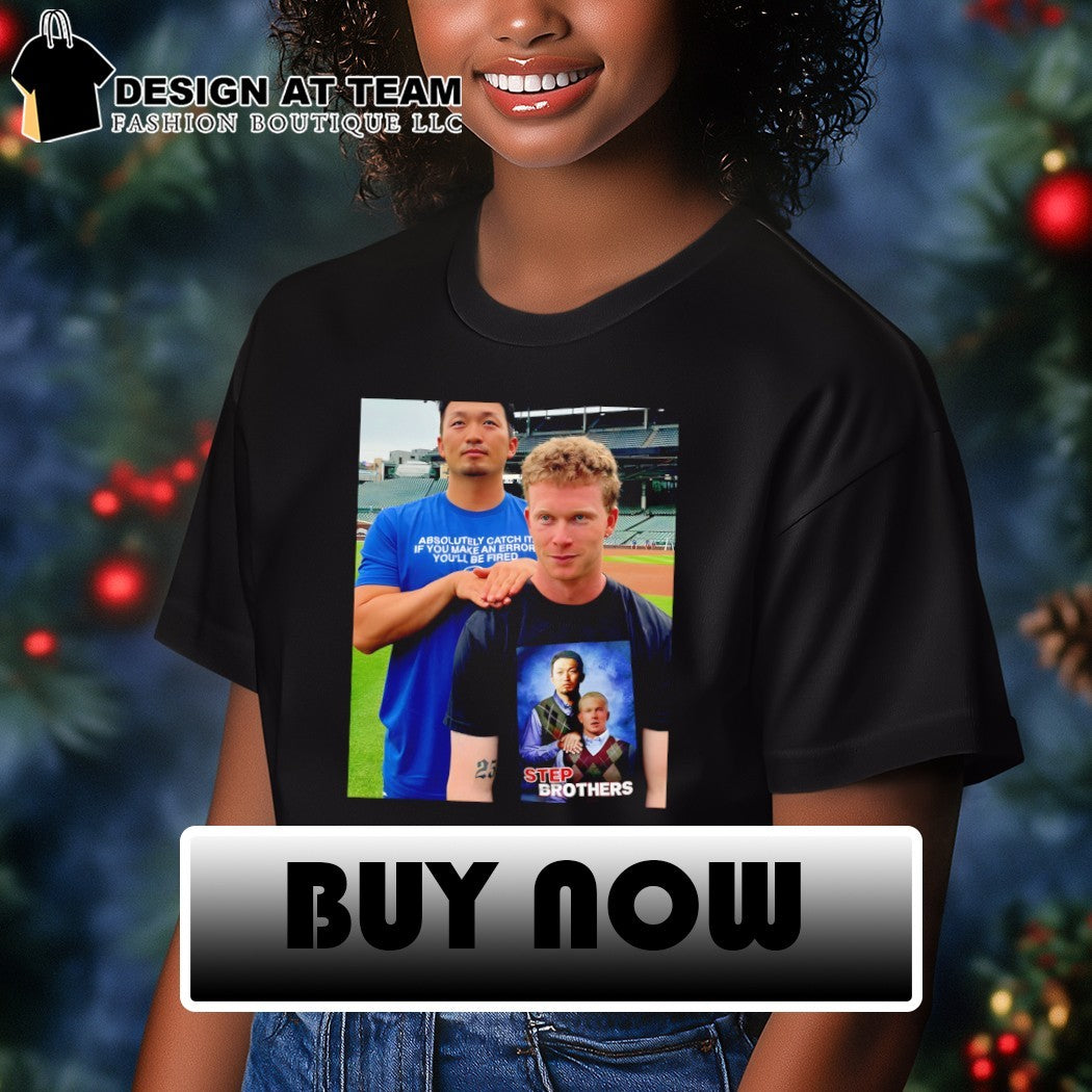 Pete Crow-Armstrong and Seiya Suzuki Chicago Cubs Baseball photo vintage shirt