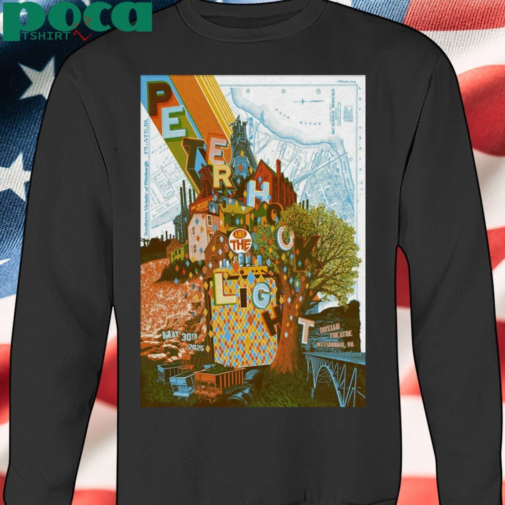 Peter Hook And The Light In Pittsburgh PA On May 30 2025 Poster Shirt