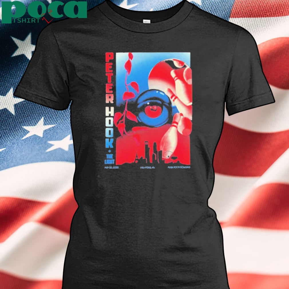 Peter Hook And The Light Las Vegas Nevada Gig At Punk Rock Bowling On May 25 2025 shirt