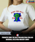 Phanatic Ring The Bell Philadelphia Phillies Baseball 2025 MLB mascot shirt