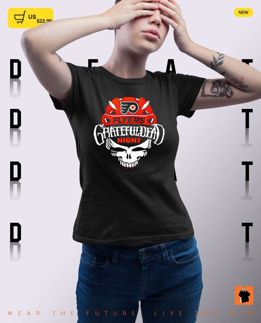 Philadelphia Flyers Announce Fifth Annual Grateful Dead Night 2026 shirt