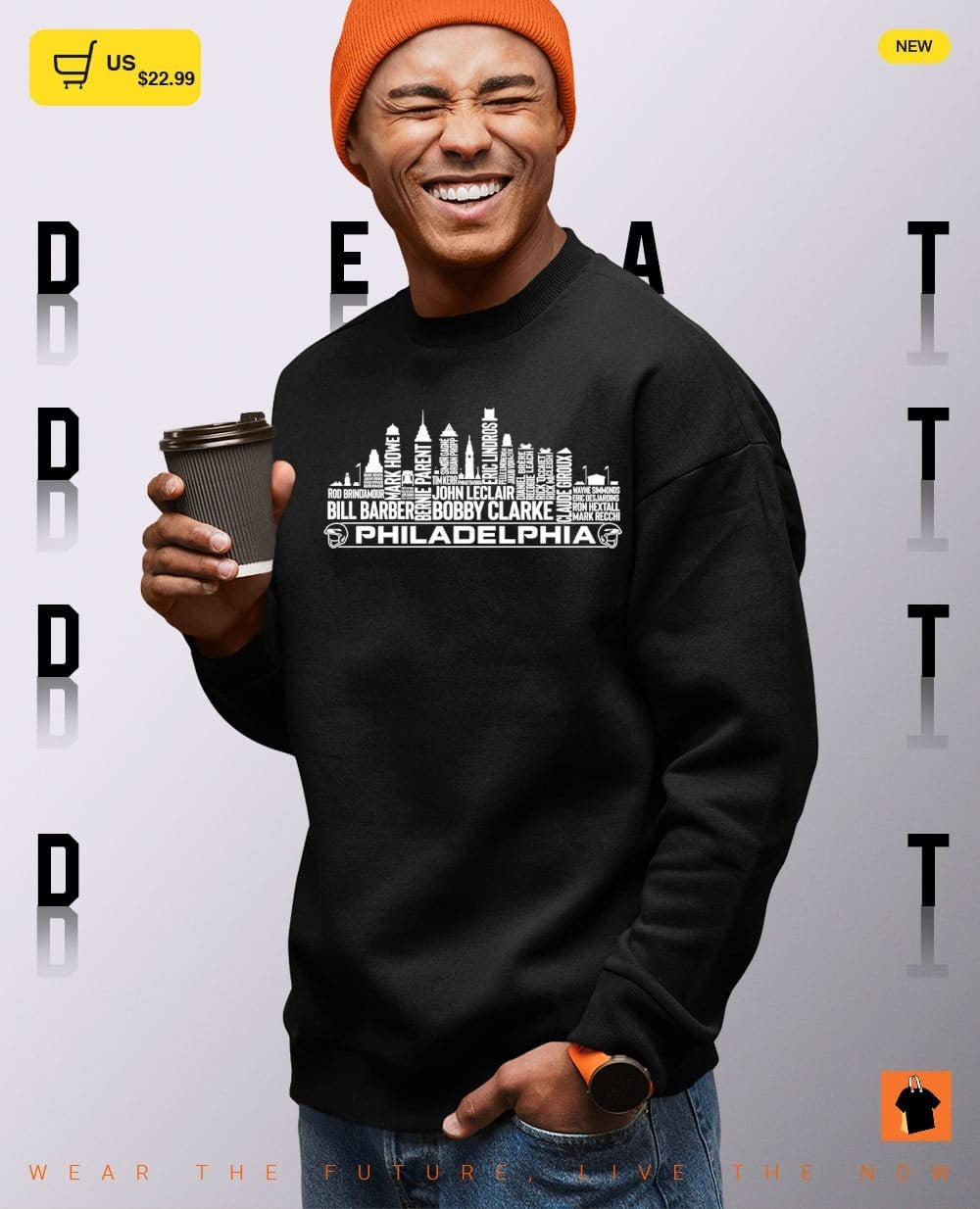 Philadelphia Flyers Hockey Greatest of all time team Legends City Skyline shirt