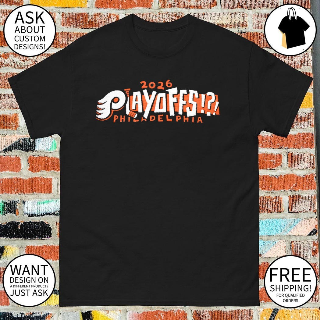 Philadelphia Flyers Hockey Playoffs 2026 NHL art shirt