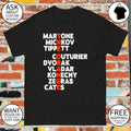 Philadelphia Flyers Hockey The Orange Names Martone Michkov Tippett shirt
