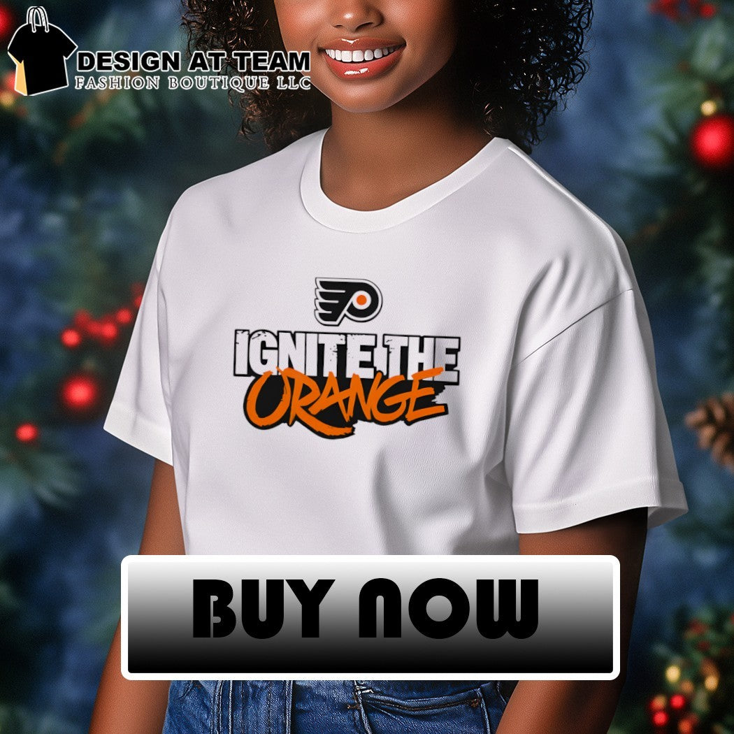 Philadelphia Flyers Ignite The Orange hockey Stanley Cup NHL 2026 shirt