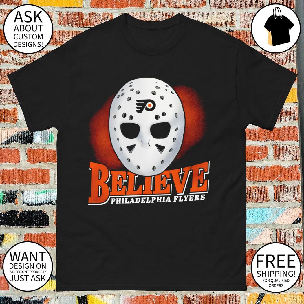 Philadelphia Flyers Mask ’47 Believe Franklin Hockey NHL 2026 shirt