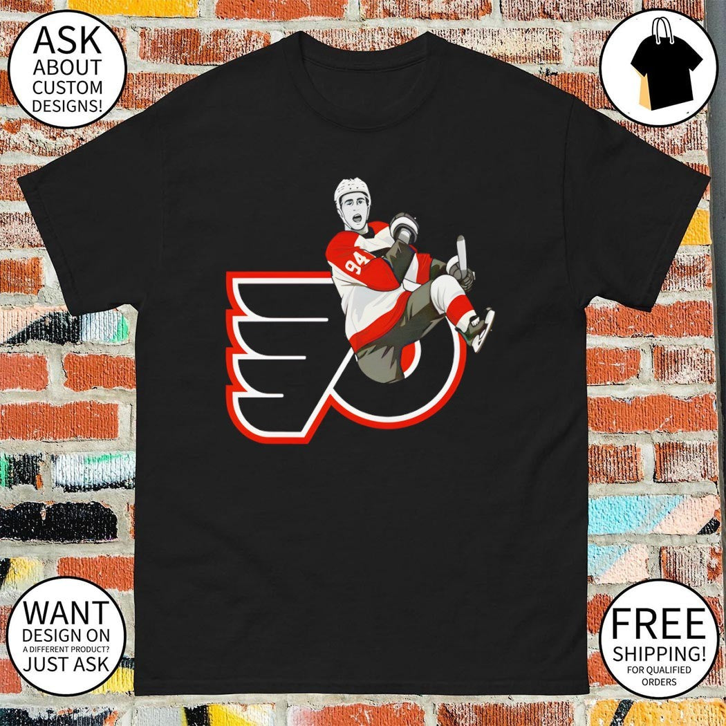 Philadelphia Flyers Porter Martone Celebration Graphic shirt