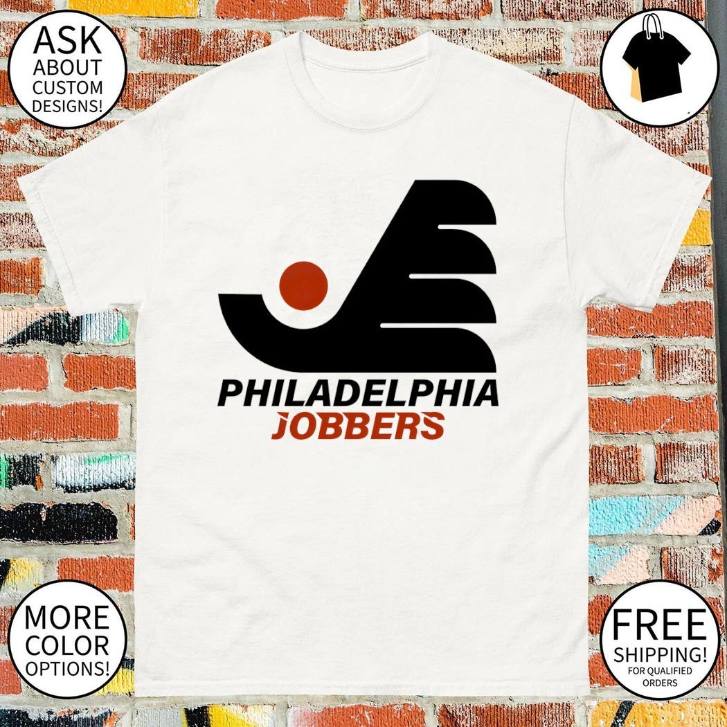 Philadelphia Flyers logo Philadelphia Jobbers shirt