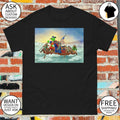 Phillie Phanatic Philadelphia Phillies Washington Crossing the Delaware parody shirt