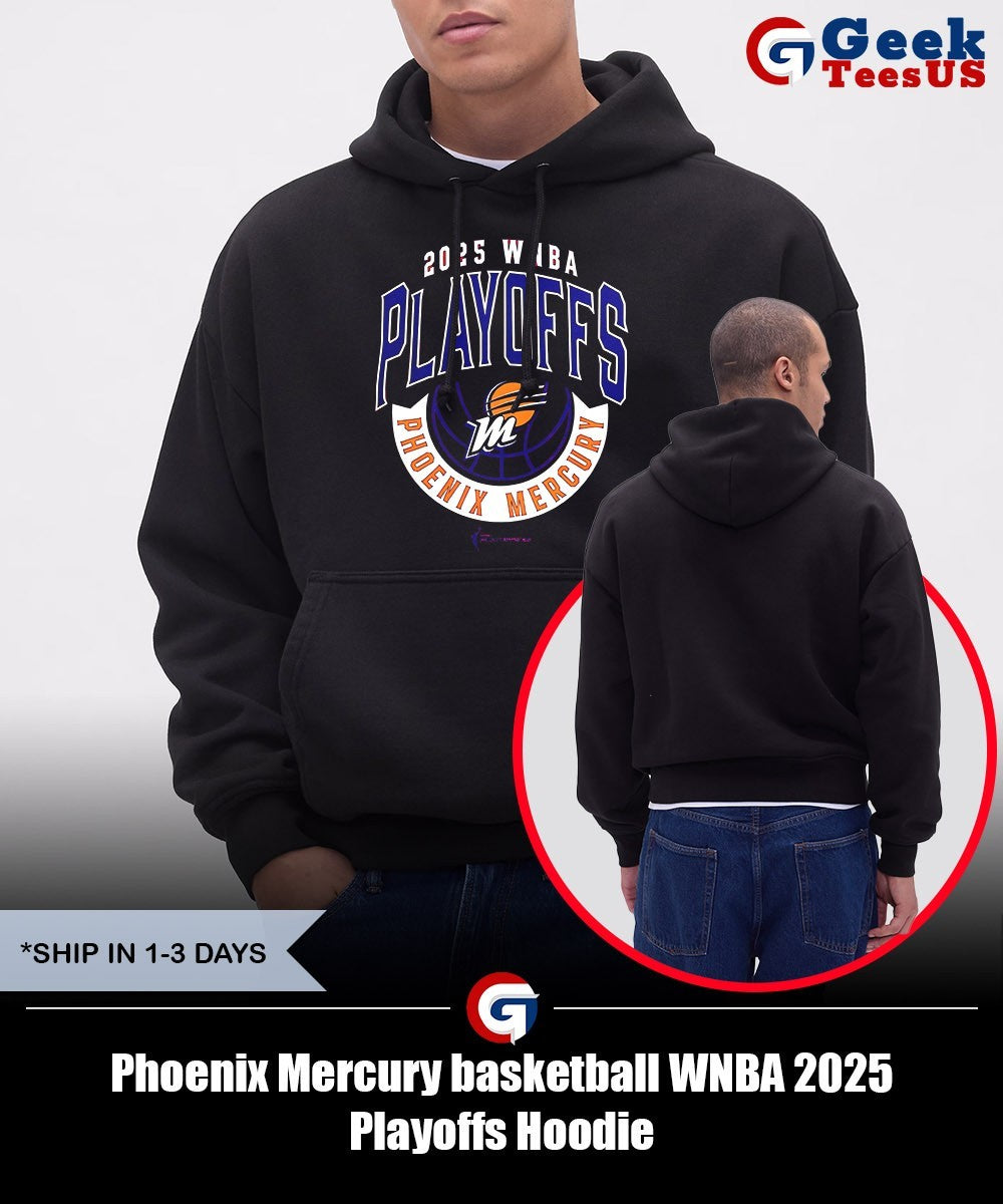 Phoenix Mercury basketball WNBA 2025 Playoffs shirt