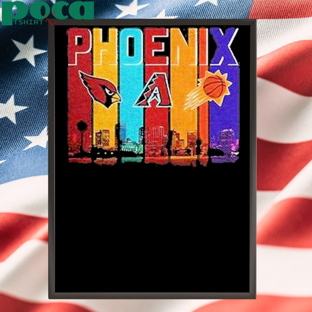 Phoenix Sports Teams Skyline City Shirt