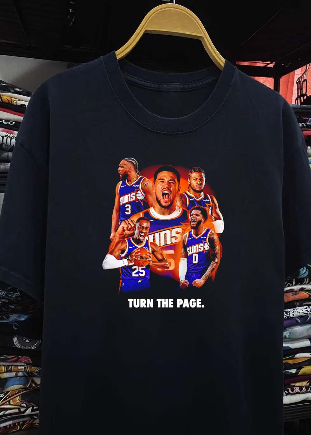 Phoenix Suns Basketball Players Turn the Page shirt
