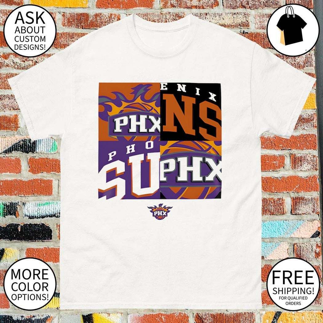 Phoenix Suns New Era NBA Basketball 2026 logo shirt