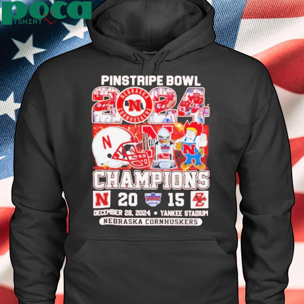 Pinstripe Bowl 2024 Champions Nebraska Cornhuskers shirt