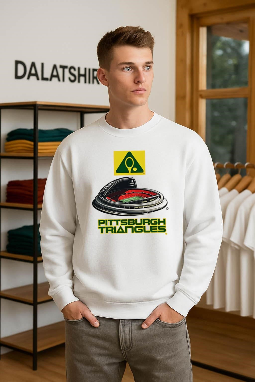 Pittsburgh Triangles Tennis Stadium shirt