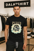 Pixies Monkey with Halo Saint Monkey Cloud Indie Rock Music shirt
