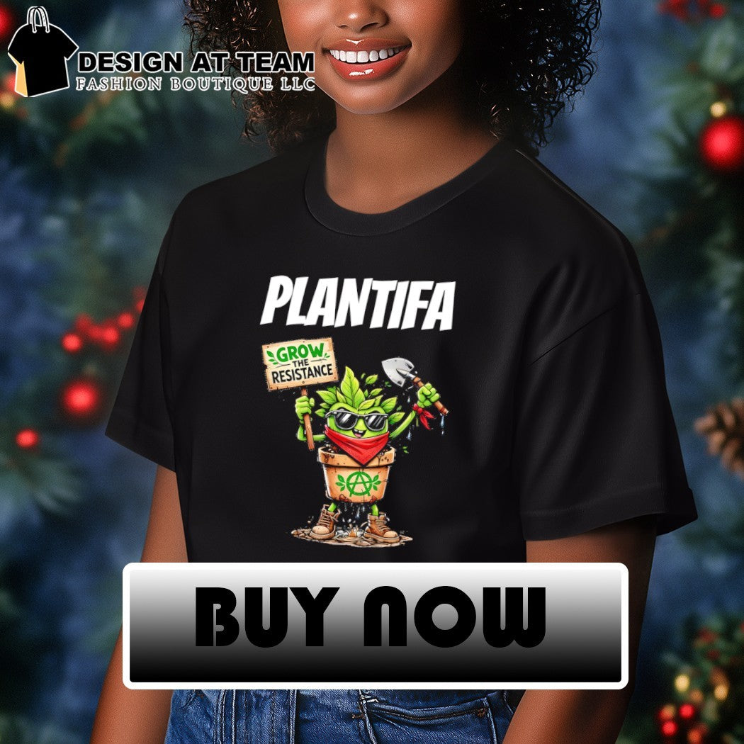 Plantifa grow the resistance shirt