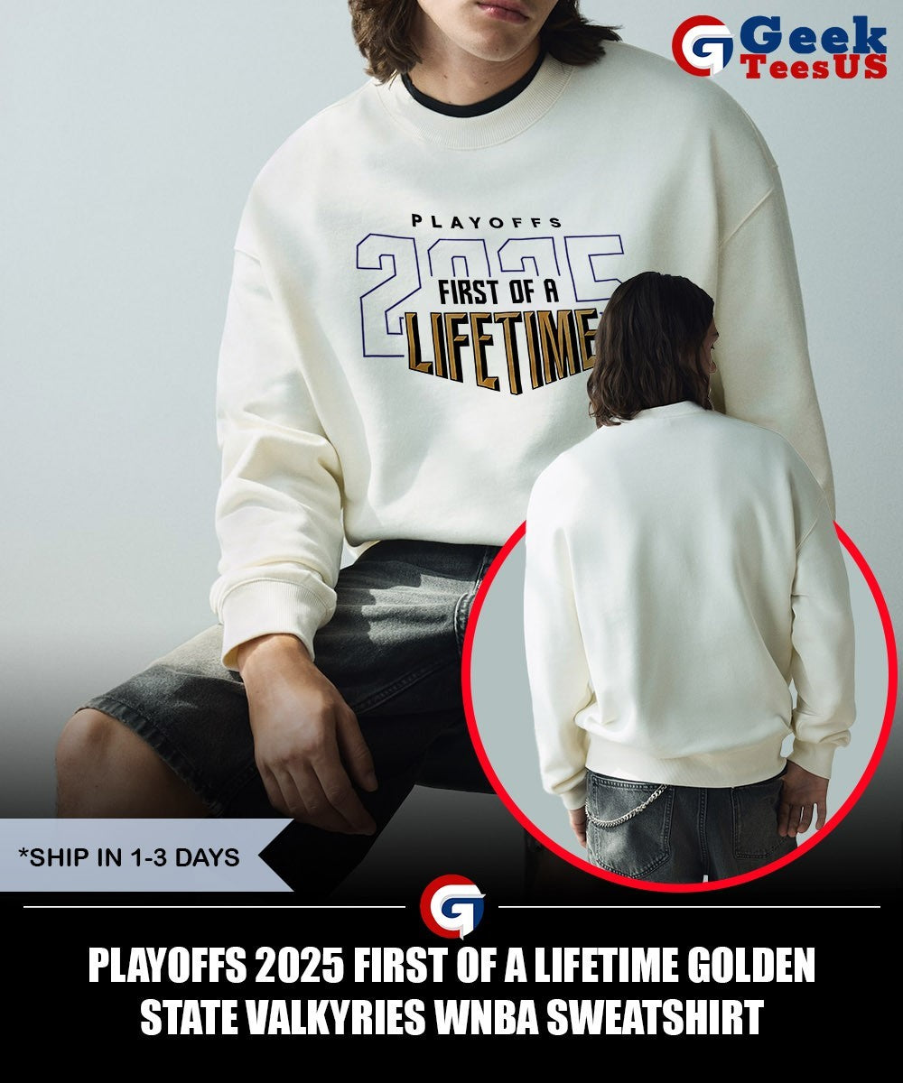 Playoffs 2025 First of a Lifetime Golden State Valkyries WNBA shirt