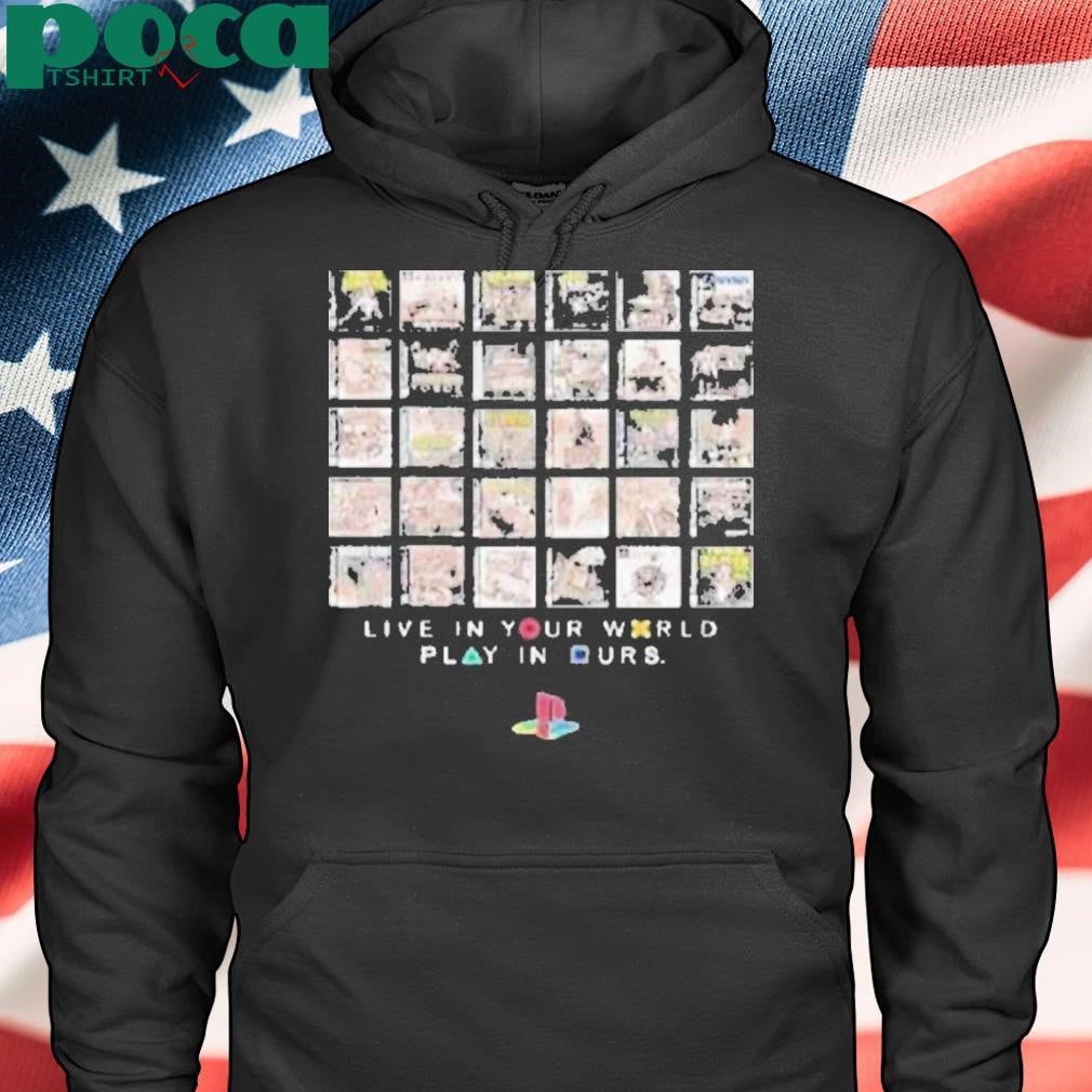 Playstation Live In Your World Play In Ours America 30th Anniversary Shirt