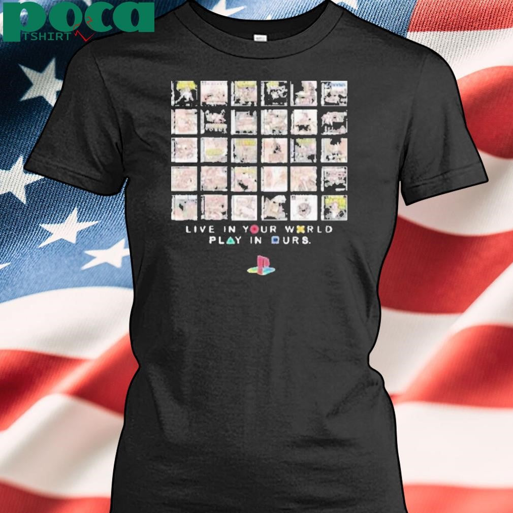 Playstation Live In Your World Play In Ours America 30th Anniversary Shirt