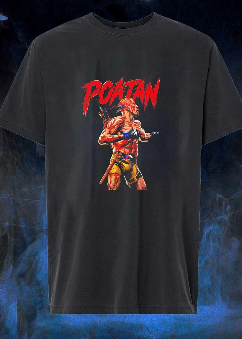 Poatan MMA Fighter Warrior Archer UFC Shirt